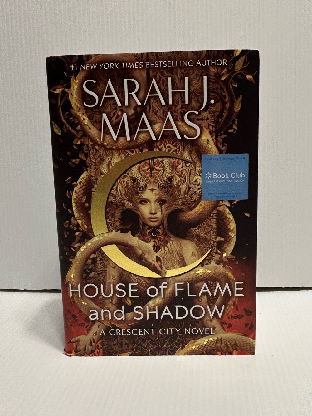 Sarah J Maas HB HC House of Flame and Shadow Crescent City Walmart Book Club